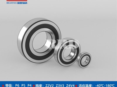 膠封深溝球軸承