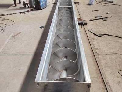 螺旋輸送機(jī) 圓型U型雙軸無(wú)軸螺旋輸送設(shè)備 可定制 千邁機(jī)械