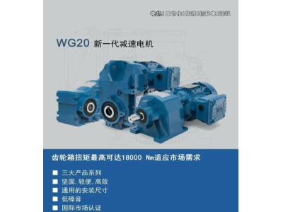 WG20 新一代減速電機
